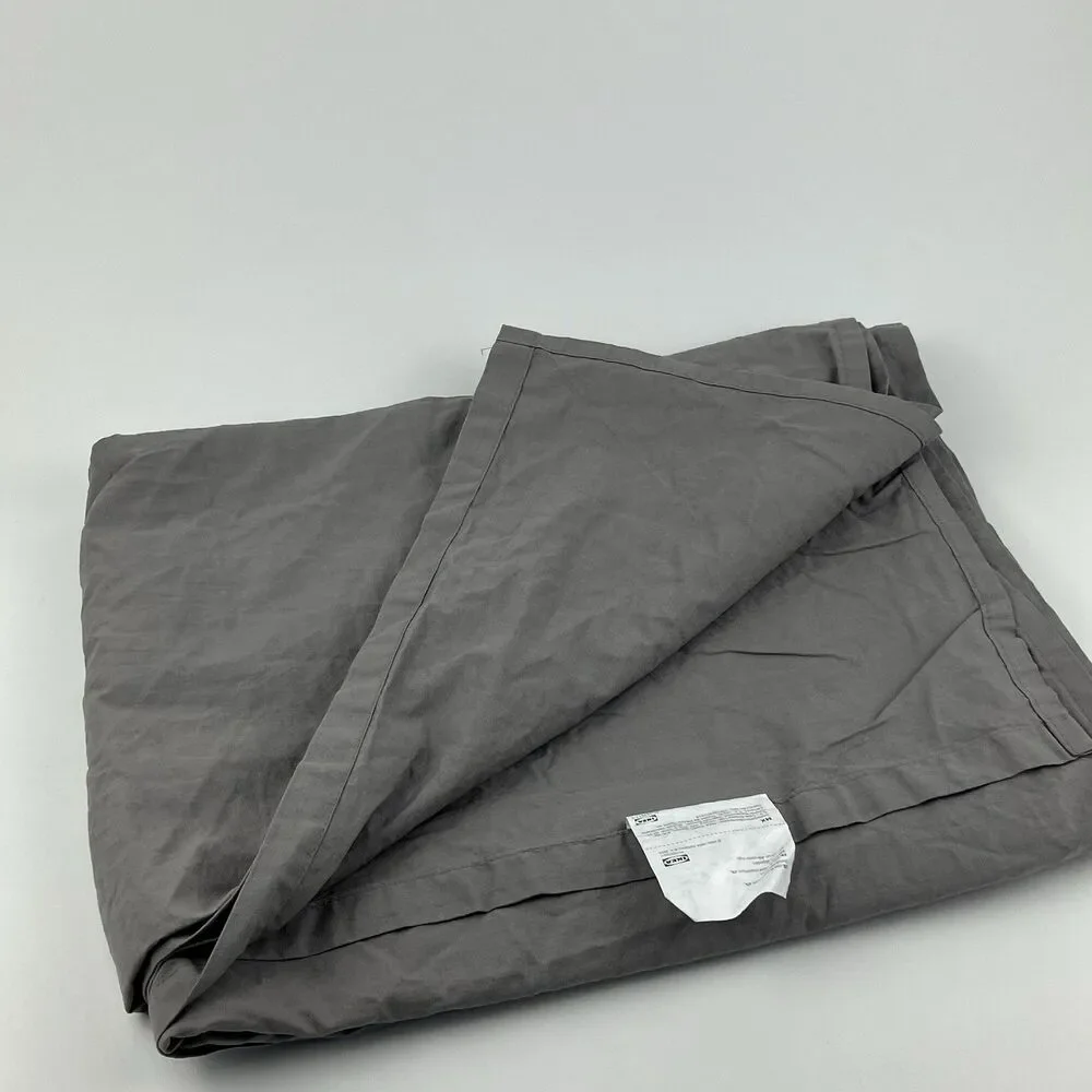 Top Sheet Size Twin Grey IKEA 'DVALA' Bed Sheet